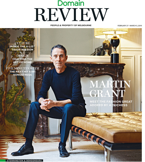 Martin Grant - DOMAIN REVIEW COVER STORY, AUSTRALIA 